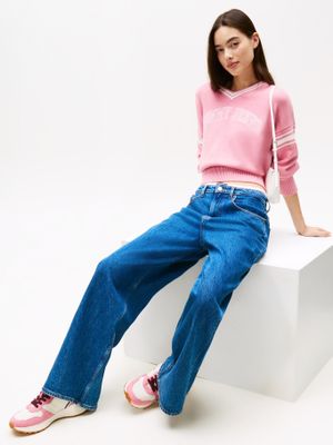 Imagen 2 del producto Zapatillas Runner Con Logo Rosado Tommy Jeans