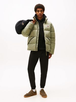 Joggers Slim Fit Con Logo Bordado Negro Tommy Jeans