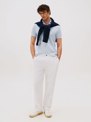 Imagen 2 del producto Polo Tonal Monotype Regular Fit Celeste Tommy Hilfiger