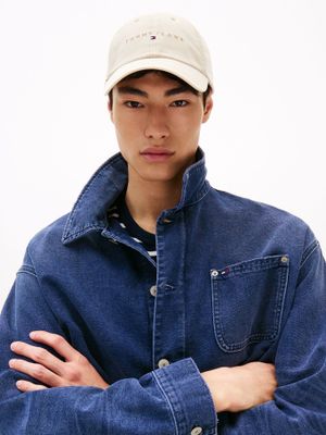 Imagen 2 del producto Jockey Linear Logo Bordado Beige Tommy Jeans