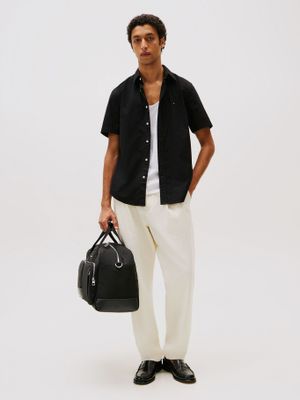 Imagen 2 del producto Camisa Flex Poplin Solid Negro Tommy Hilfiger