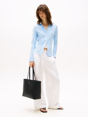 Imagen 2 del producto Tote Modern Monogram Logo Negro Tommy Hilfiger