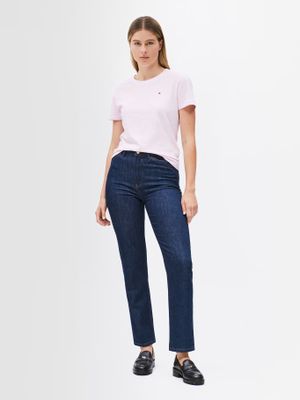 Imagen 2 del producto Polera De Corte Regular Con Logo Rosado Tommy Hilfiger