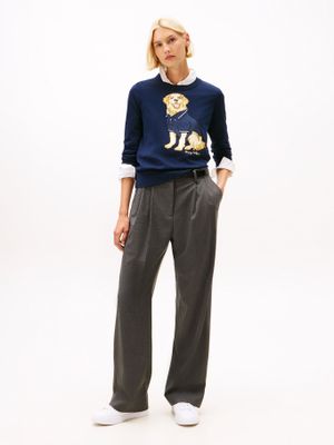 Imagen 2 del producto Sweater Con Logo De Perro Azul Tommy Hilfiger