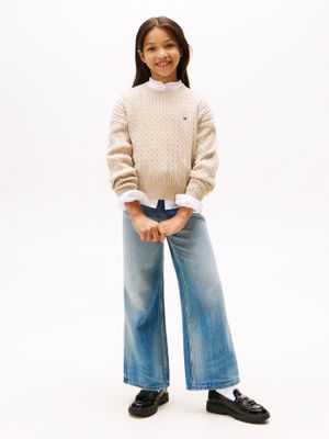 Imagen 2 del producto Sweater Trenzado Beige Tommy Hilfiger FO