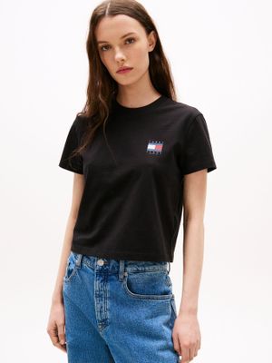 Imagen 1 del producto Polera  Logo En La Parte Trasera Negro BDS Tommy Jeans