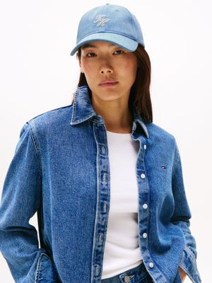 Imagen 2 del producto Jockey Denim Con Logo Bordado Celeste Tommy Hilfiger