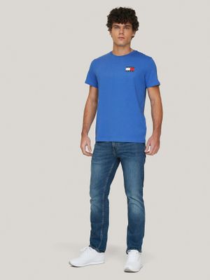 Imagen 2 del producto Polera Essential Flag Logo Celeste Tommy Jeans