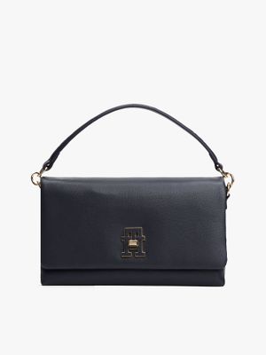 Cartera Modern Con Cierre De Giro Azul Tommy Hilfiger