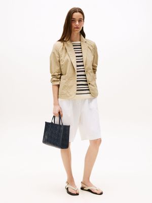 Imagen 2 del producto Tote City Con Monograma Azul Tommy Hilfiger