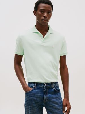 Polo Liquid Cotton Regular Fit Verde LXY Tommy Hilfiger
