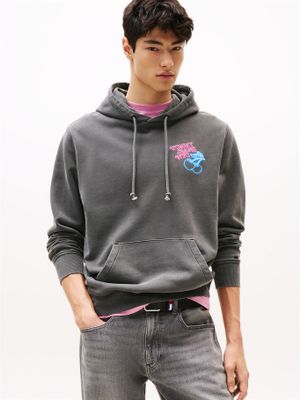 Polerón Hoodie Gráfico Trasero Negro 0GJ Tommy Jeans