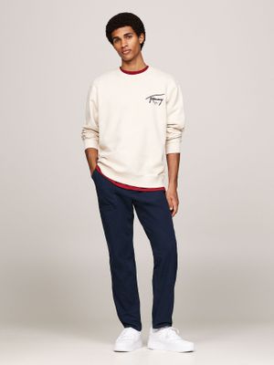 Imagen 2 del producto Polerón Con Logo Signature Beige Tommy Jeans