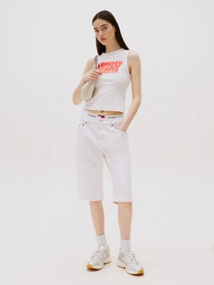 Imagen 2 del producto Polera Bubble Con Logo Blanco Tommy Jeans