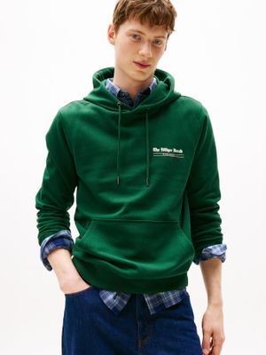 Imagen 1 del producto Polerón Hoodie Logo Gráfico Verde Tommy Hilfiger