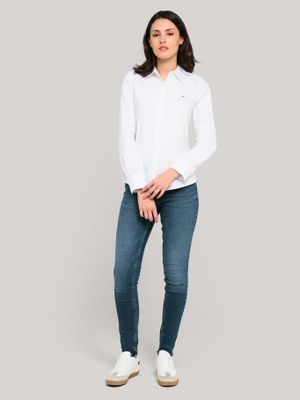 Imagen 2 del producto Camisa De Popelín Regular Fit Blanco Tommy Hilfiger