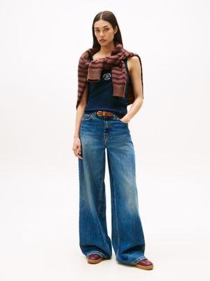 Imagen 2 del producto Polera Sin Mangas Slim Fit Azul Tommy Hilfiger