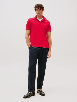 Imagen 2 del producto Polo Tonal Monotype Regular Fit Rojo Tommy Hilfiger
