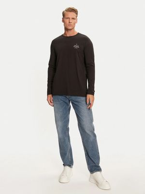 Imagen 2 del producto Polera Solid Con Logo Negro Tommy Hilfiger