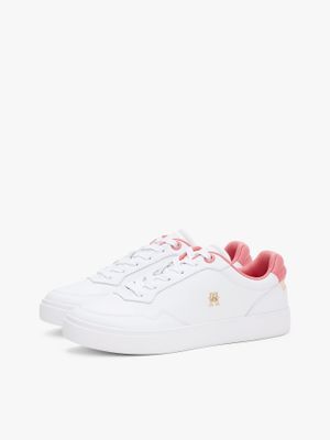 Zapatillas De Cuero Essential Blanco Tommy Hilfiger