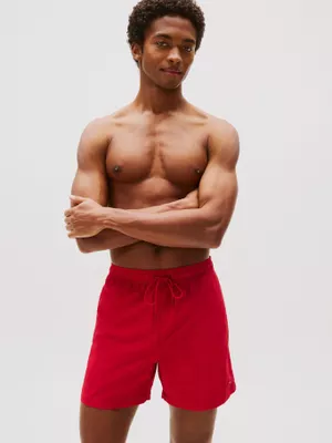 Traje De Baño Essential De Medio/ Rojo Tommy Hilfiger