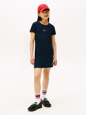Vestido Camisero Azul Tommy Hilfiger