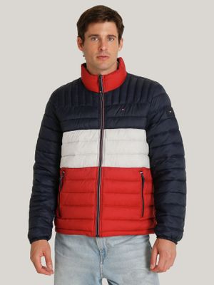 Parka Weight Quilted Multicolor Tommy Hilfiger