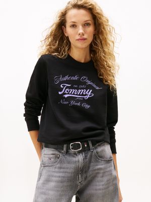 Imagen 1 del producto Polerón Essential Con Logo Negro BDS Tommy Jeans