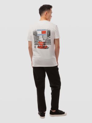 Imagen 2 del producto Polera Novelty Logo Regular Fit Blanco Tommy Jeans