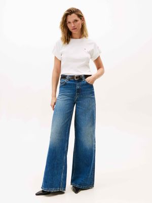 Imagen 2 del producto Polera Con Diseño De Rayas Blanco Tommy Hilfiger