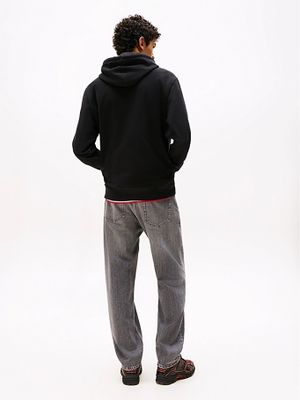 Imagen 2 del producto Polerón Hoodie Con Logo Negro Tommy Jeans