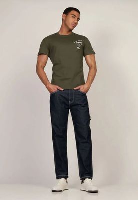 Imagen 2 del producto Polera Con Logo Signature Verde Tommy Jeans