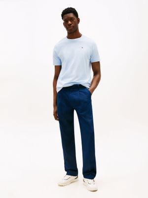 Imagen 2 del producto Polera Hilfiger Stack Logo Celeste C1O Tommy Hilfiger