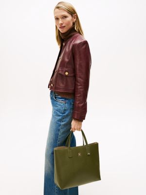 Imagen 2 del producto Cartera Satchel Icon Verde Tommy Hilfiger