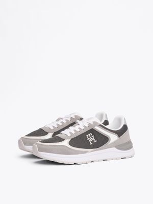 Zapatillas Casual Fashion Runner Mix Gris Tommy Hilfiger