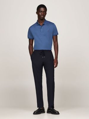 Imagen 2 del producto Polo Essential Liquid Cotton Azul DBZ Tommy Hilfiger