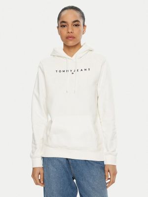 Polerón Hoodie Monotype YBL Blanco Tommy Jeans