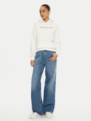 Imagen 2 del producto Polerón Hoodie Monotype YBL Blanco Tommy Jeans