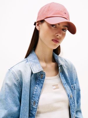 Imagen 2 del producto Jockey De Seis Paneles Con Logo Rosado Tommy Jeans