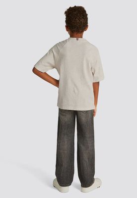 Imagen 2 del producto Polera Con Logo Universitario Gris Tommy Hilfiger