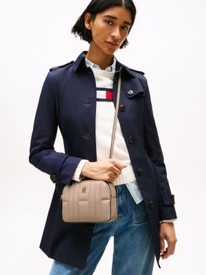 Imagen 2 del producto Bandolera Acolchada Con Monograma Beige Tommy Hilfiger
