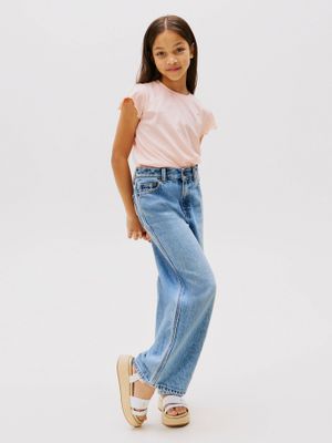 Imagen 2 del producto Polera Essential Slim Con Volante Rosado Tommy Hilfiger