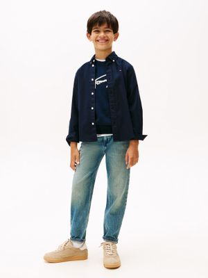 Imagen 2 del producto Camisa Essential Oxford Azul Tommy Hilfiger