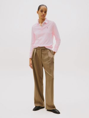 Imagen 2 del producto Sweater Solid V-Neck Rosado/Tommy Hilfiger