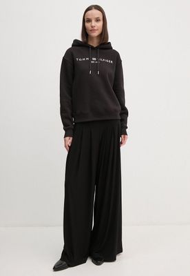 Imagen 2 del producto Polerón Hoodie Logo Bordado Negro Tommy Hilfiger