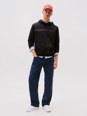 Imagen 2 del producto Polerón Hoodie Entry Graphic Logo Negro Tommy Jeans