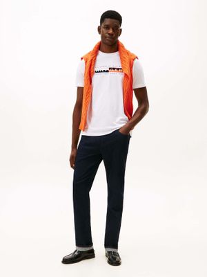 Imagen 2 del producto Polera Colour Block Graphic Logo Blanco Tommy Hilfiger