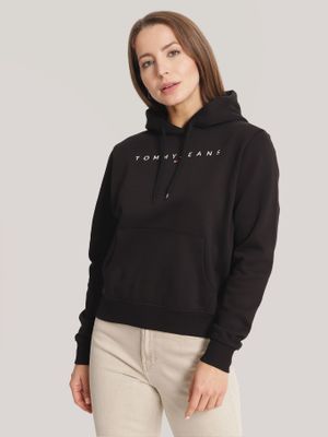 Polerón Hoodie Logo Monotype Negro Tommy Jeans