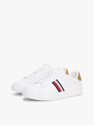 Zapatillas Essential Court Cuero Blanco Tommy Hilfiger