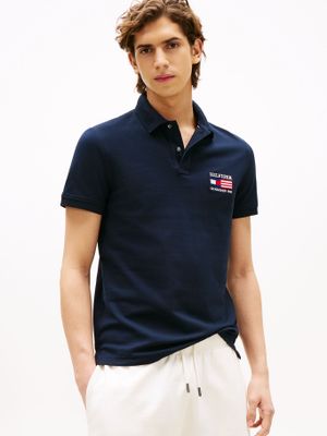 Imagen 1 del producto Polo Flag Con Logo Regular Fit Azul DW5 Tommy Hilfiger